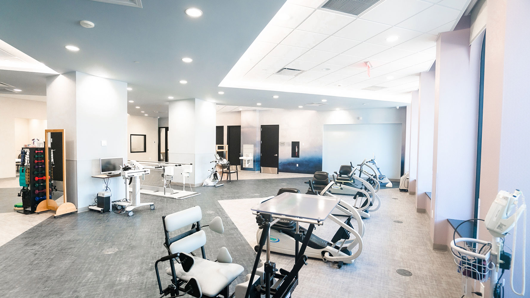 Tour our new rehabilitation gym